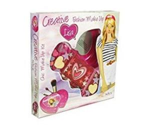 043 TROUSSE CREATIVE DOUBLE HEART MAKE UP