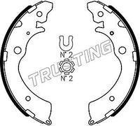 044.017 TRUSTING Kit ganasce freno per HONDA,MAZDA,SUZUKI