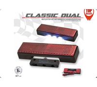 044129-S Supporto per Riflettore Classic/Doppio/Piatto Nero 044130