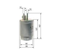 0450906357 Filtro carburante Bosch