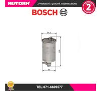 Bosch Filtro Diesel N6431 – Separa particelle e acqua dal carburante, protegge l'iniezione