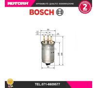 BOSCH 0 450 906 508 Filtro carburante per FORD Focus II Schrägheck (DA, HCP, DP)