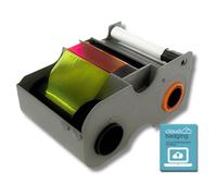 045140 Cartuccia a nastro EZ YMCKO per DTC4250e - 300 immagini