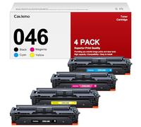 046 046H Cartuccia toner MF733Cdw di ricambio per Canon 046 Set di cartucce toner Canon 046 046H Toner per Color ImageCLASS MF733Cdw MF731Cdw MF735Cdw MF735Cdw (confezione da 4, nero, ciano, magenta,