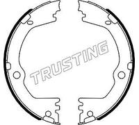 046.232 TRUSTING Kit ganasce, Freno stazionamento per HYUNDAI,HYUNDAI (BEIJING),