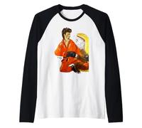 0491 La Lotta con Il Biscotto Maglia con Maniche Raglan