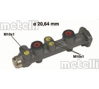 05-0066 METELLI Cilindro maestro del freno per AUTOBIANCHI,FIAT,LANCIA