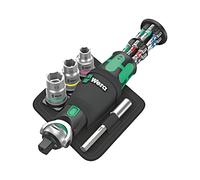 05004281001 Fissaggio a cricchetto: esagonale 1/4" / quadrato 3/8" 133 mm WERA