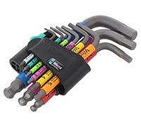 05133164001 Set di chiavi esagonali Hex-Plus, sferiche 9 pz. WERA