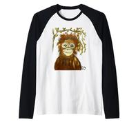 0518 la piccola scimmia 2021 più 3 Mumzy Maria Uberstein Maglia con Maniche Raglan