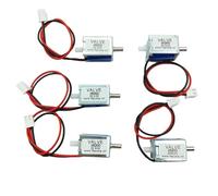 0520D Mini elettrovalvola DC 3V 4.5V 6V 12V 24V N/C normalmente chiusa Micro valvola aria gas Controllo flusso Pompa massaggiatore fai da te(DC 6.0V)