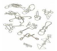 053532 Dal Negro - Rompicapo - 12 rompicapi metallici