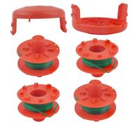 05367-20 bobine e 05329-20 tappi bobina ABS per Gardena Turbo Trimmer SmallCut 2402 2404 (SNC)