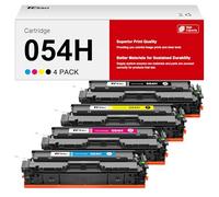 054H - Set di cartucce toner di ricambio compatibili per Canon 054, Canon 054h, da utilizzare con cartucce toner Canon MF642cdw, Color imageCLASS MF641CW MF644Cdw LBP622Cdw (confezione da 4)
