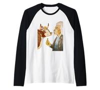 0553 La mucca Smooch 2021 più 4 Mumzy Maria Uberstein Maglia con Maniche Raglan