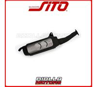 0554 MARMITTA SCARICO SITO GILERA STORM 50 1996 - STEEL 2T