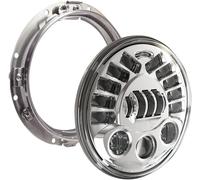 0555061 HEADLIGHT ADAP2 8790 CHR 7" KT BONNEVILLE 865 T100 STEVE MCQUEEN SE 2012