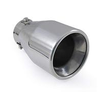 0558534 Universale Terminale Scarico Acciaio Inox Fino a 52mm Cromo