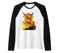 0561 The Gitar MUH 2021 più 4 Roland Zulehner Maglia con Maniche Raglan