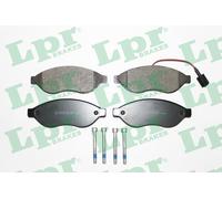 05P1287 LPR Kit pastiglie freno, Freno a disco per CITROËN,FIAT,PEUGEOT