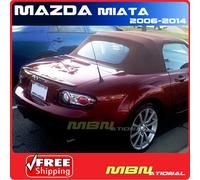 06-15 Mazda Miata MX5 2DR Posteriore Tronco Coda Lip Spoiler Primer Non Dipinto