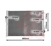 06002471 VAN WEZEL Radiatore, Raffreddamento motore per BMW
