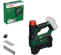 Bosch 18V System Graffatrice/Chiodatrice a batteria AdvancedTacker 18V-25 (Potente graffatura e chiodatura 2 in 1; incl. graffe, chiodi, accessorio distanziatore, cappuccio portafili)
