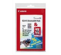 0621B015 Canon PIXMA iP4300 Inchiostro/Set Carta CMY