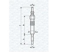 MAGNETI MARELLI Candeletta 062900028304 Candeletta RENAULT,VW,SKODA,KANGOO (KC0/1_),POLO (9N_),Golf IV Hatchback (1J1),PASSAT Variant (3B6),POLO (6N2)
