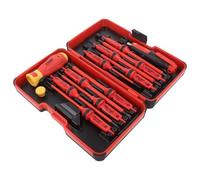 06391316 063 913 16 set: cacciavite isolato 1kVAC scatola plastica 14pz