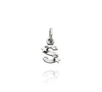 06663 Charm in Argento 925 Lettera "S" Con Stelle Giovanni Raspini
