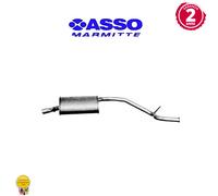 067007 Silenziatore terminale di scarico adatto a Fiat Panda 4x4