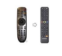 0689 TELECOMANDO DI RICAMBIO (NON ORIGINALE) COMPATIBILE IN TUTTE LE FUNZIONI PER DIGITALE TERRESTRE: TELESYSTEM 7.1 DT / 7.2 DT/ 7.3 DT / 7.4 DT / TS 4.4 C /SAT + S 3.1 /SAT + X 9.1 /ZODIAC DZR 1800 /WINBOX DT 3000 - FUBA ODE 850 GIA' PRONTO ALL'USO NON NECESSITA DI PROGRAMMAZIONE.