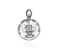 06902 Charm in Argento 925 Moneta Artiglieria Giovanni Raspini