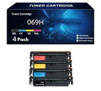 069H 069 Cartouche de Toner Haute Capacité, Compatible pour Canon Color imageCLASS LBP673CDN LBP673CDW LBP674CX MF752CDW MF756CX Imprimantes ,4 Color-4 Pack