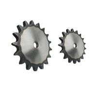 06B Ingranaggio a catena piatta da 26-40 denti Ruota dentata industriale in acciaio al carbonio Passo del dente 9,525 mm 1 pezzo(31 Teeth)