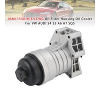 06M115401K/E/LCWG Oil Filter Housing Oil Cooler Per VW AUDI S4 S5 A6 A7 SQ5 S1