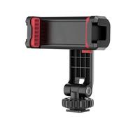 -06S Supporto per telefono girevole a 360 per treppiede verticale DSLR Mirrorless Mobile Live Broadcast Staffa fissa