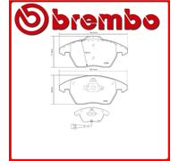 07.B314.52#525 PASTIGLIE FRENO ANTERIORE SPORTIVE BREMBO SPORT VW GOLF VI (5K1)