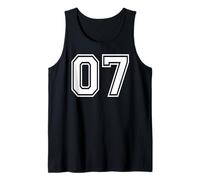 07 Numero Sette Team Sport Graphic Design Matching Varsity Canotta