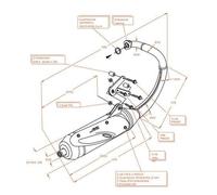 0703 MARMITTA SITO PLUS PEUGEOT VIVACITY 50 1999-2002 ARIA