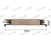 0704.3123 FRIGAIR Intercooler per ALFA ROMEO,FIAT
