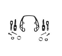 0724456 MAGURA EVO2-Adapter per Un Freno Nero Incl. EVO2 Piastra di Montaggio