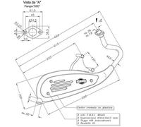 0745 SCARICO MARMITTA TERMINALE 2T TEMPI SITO PLUS PIAGGIO VESPA LX 50 4T 4V 14