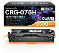 075H - Toner compatibile con Canon 075 075H ImageCLASS MF662Cdw MF663Cdw MF665Cdw LBP646Cdw LBP647Cdw (nero, 1 confezione)