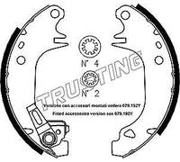 079.180Y TRUSTING Kit ganasce freno per CITROËN,DALLAS,MEGA,PEUGEOT