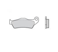 07BB2809 PASTIGLIE FRENO POSTERIORI BREMBO BMW R 850 RT INTEGRAL ABS 2004 04