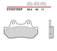 07HO10SP Pastiglie Freno Brembo Sinterizzate Posteriori