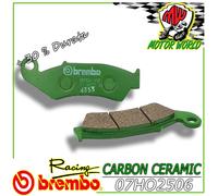 07HO2506 PASTIGLIE BREMBO CERAMIC ANTERIORI HONDA XR L - R 600 1993 - 2000