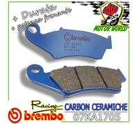 07KA1705 PASTIGLIE BREMBO CARBON ANTERIORI BETA RR 4T ENDURO 430 2015 - 2017